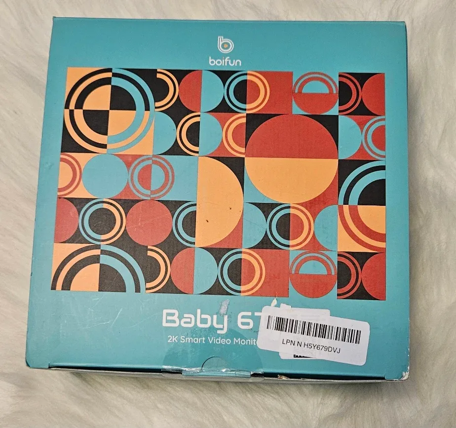 Boifun Baby Monitor w/ 5" LCD Split Screen image indicator(2)