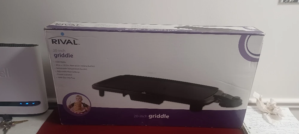 Rival 20-inch Griddle - New in Box