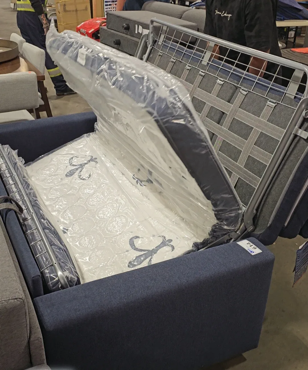 Blue Sofa Bed - image indicator(2)