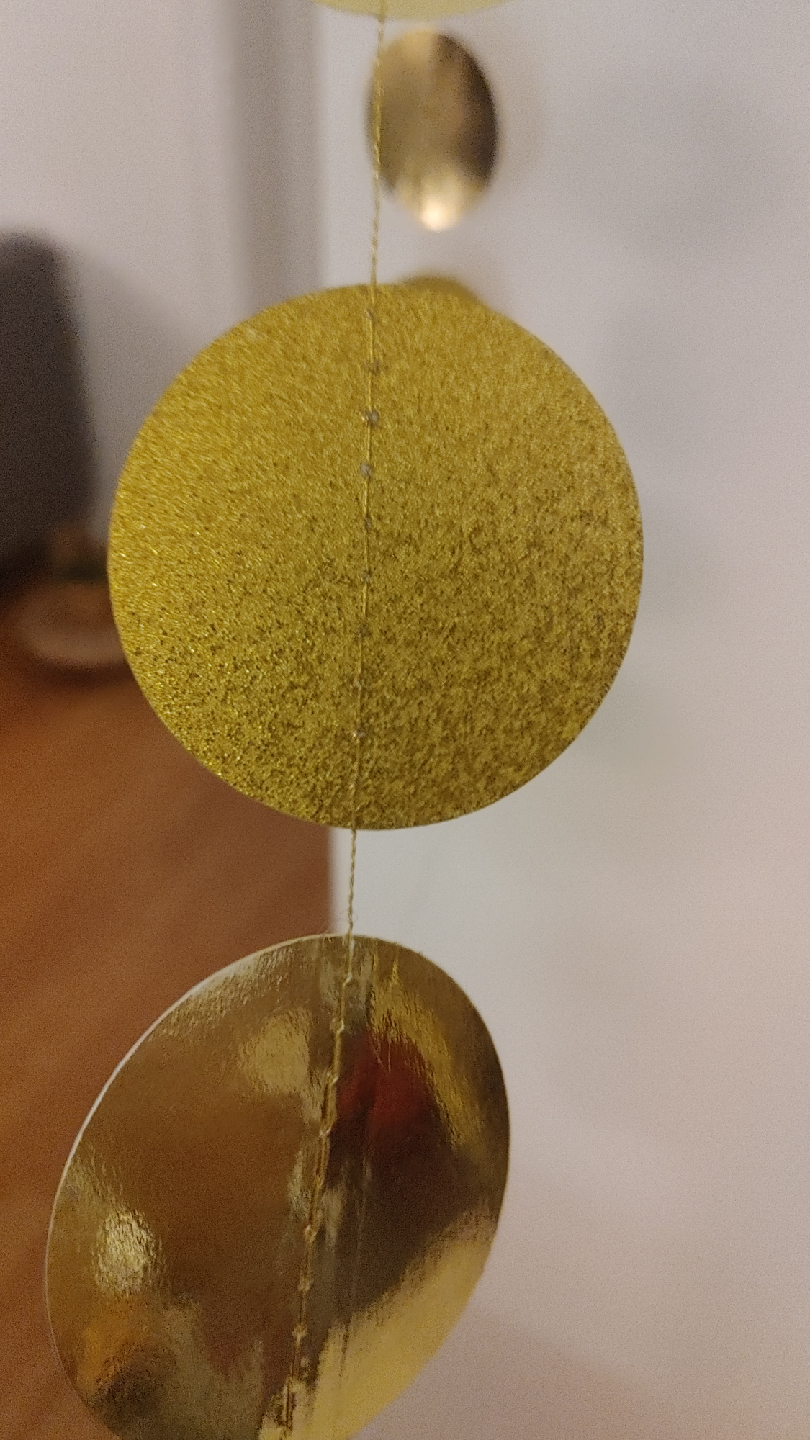 Gold Circle Garland Decoration - photo 3