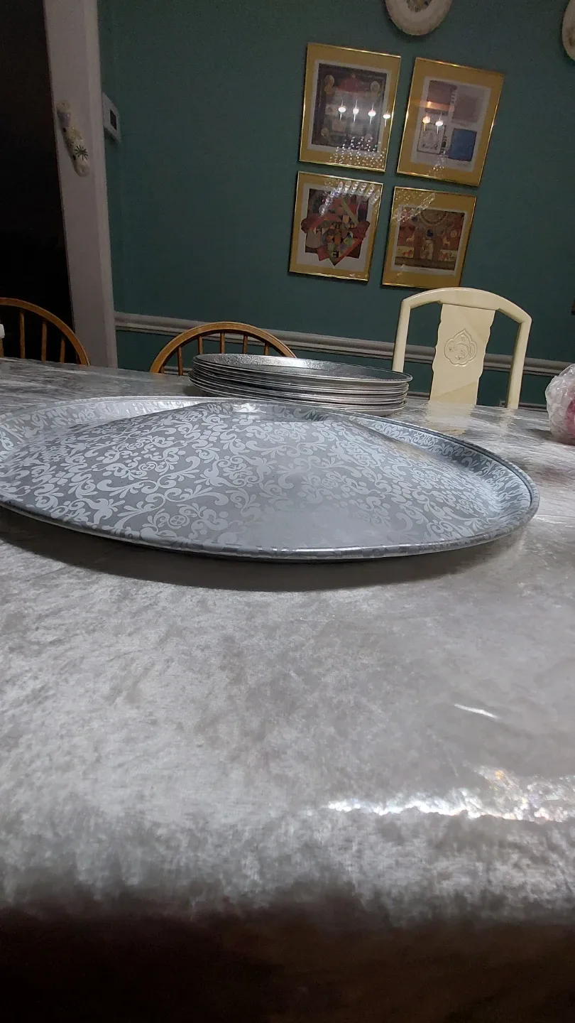 Tin foil serving trays/platters image indicator(4)