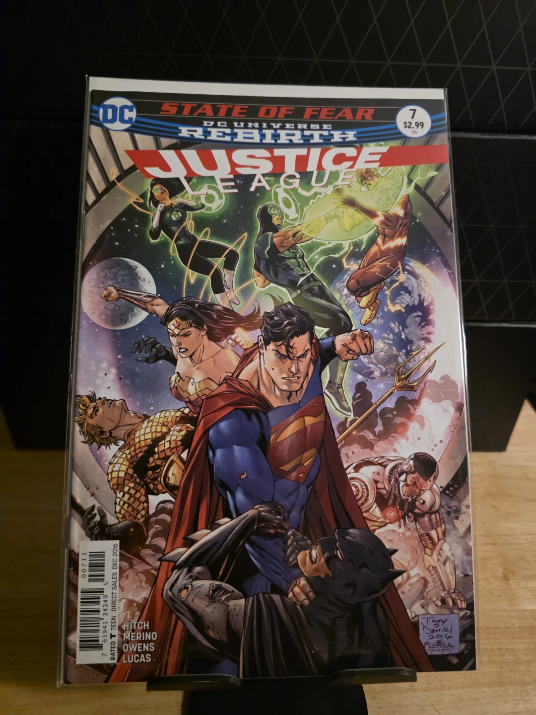 Justice League: State of Fear, Rebirth #7