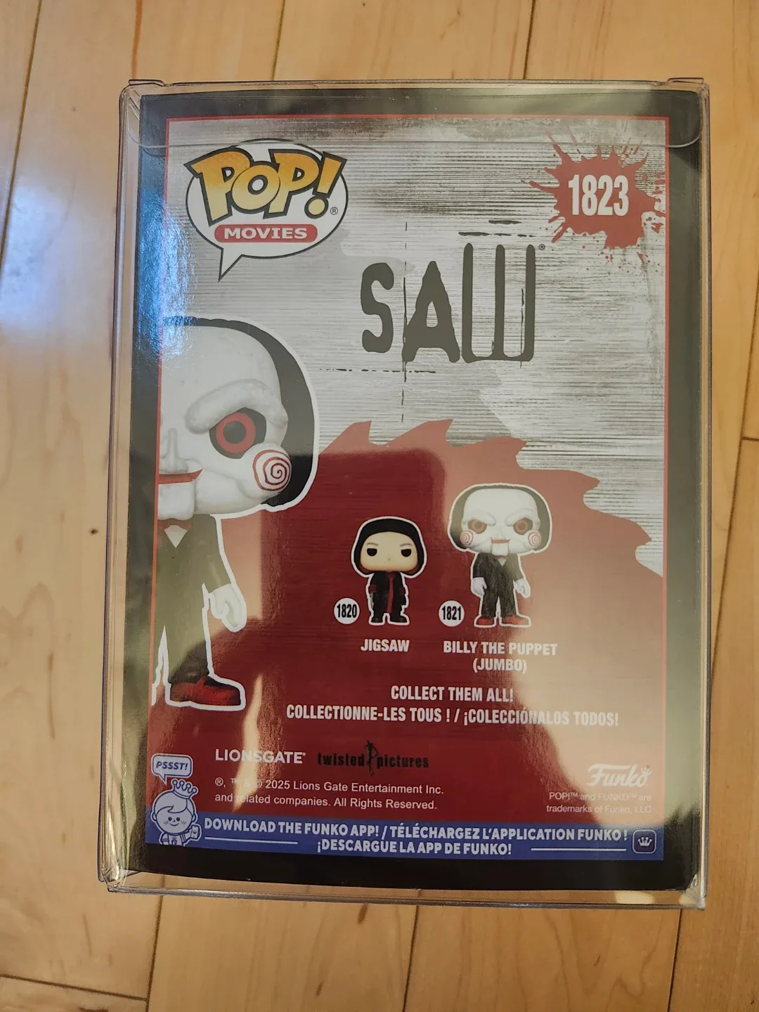 Funko Pop! Movies: Saw - Billy The Puppet #1823 image indicator(4)