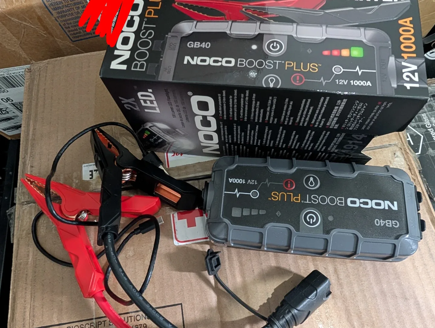 NOCO Boost Plus GB40 Jump Starter - Like New!