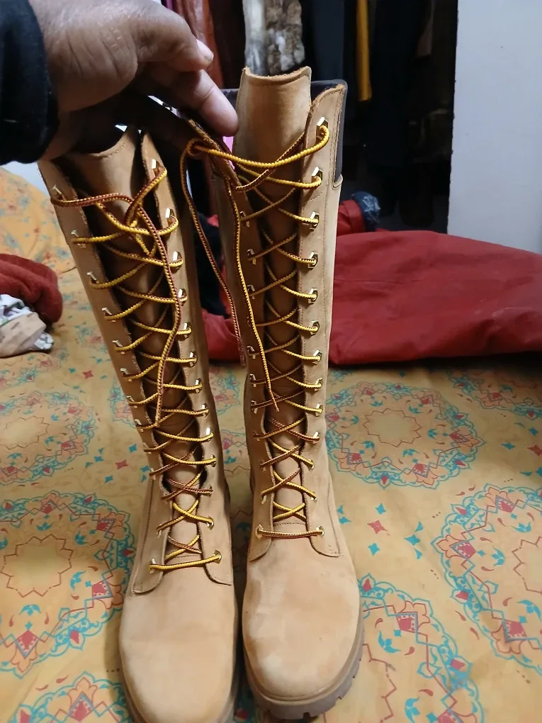 Timberland Tall Lace-Up Waterproof Boots - Women's Size 9.5 image indicator(2)