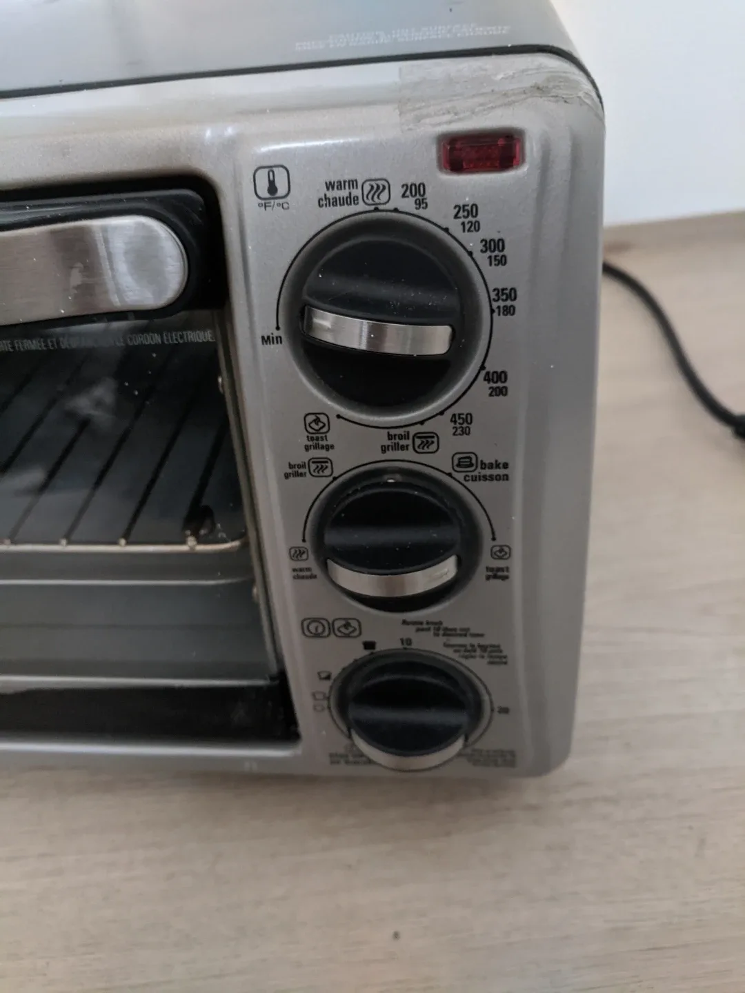 Black+Decker Toaster Oven image indicator(4)