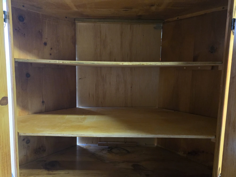 Wooden Corner Armoire - photo 4