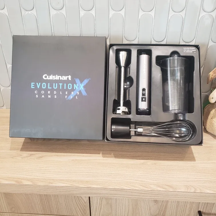 Cuisinart EvolutionX Cordless Immersion Blender - New in Box!
