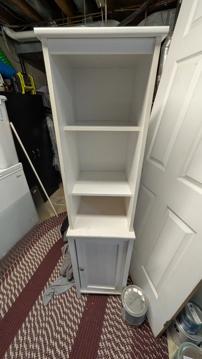 White Bathroom Cabinet