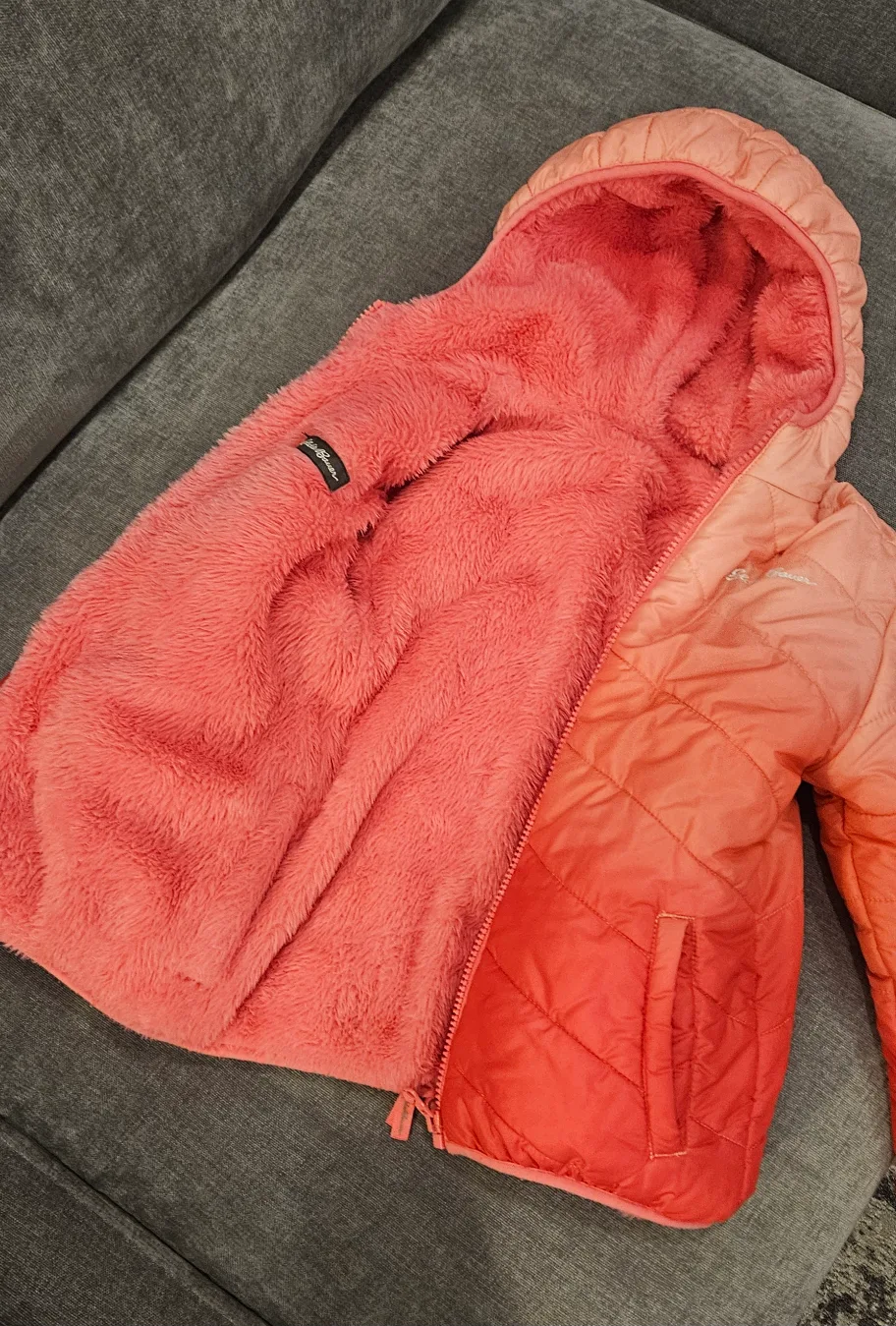 Eddie Bauer Kids' 2-in-1 Reversible Jacket image indicator(2)