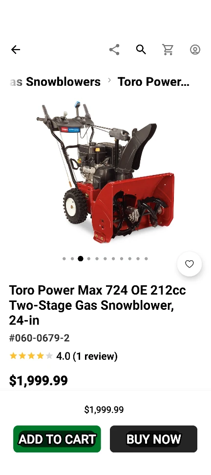 Toro Power Max 724 OE 24-in Two-Stage Snowblower - photo 3