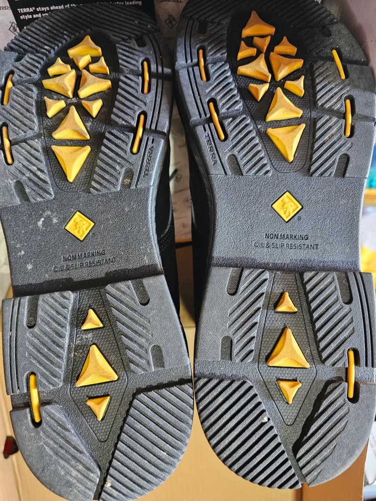 Terra Patton 6" Black Work Boots - Size 12 image indicator(3)