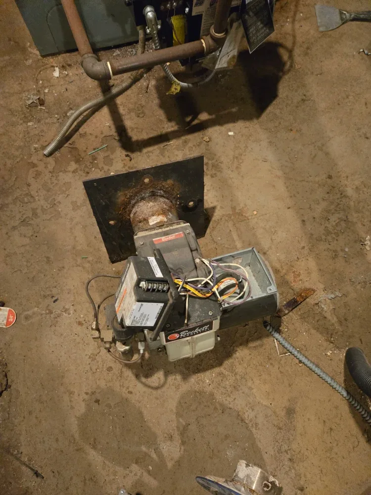 Oil gun for boiler image indicator(2)