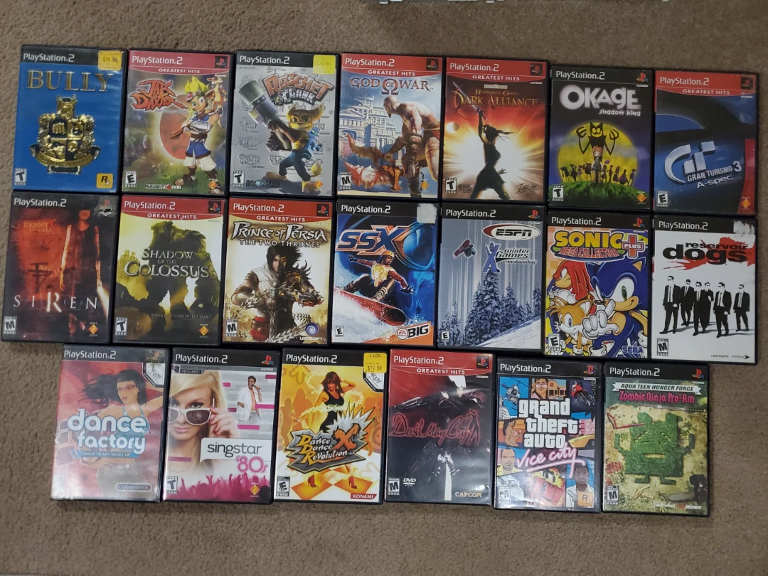 PlayStation 2 System & Games - photo 3