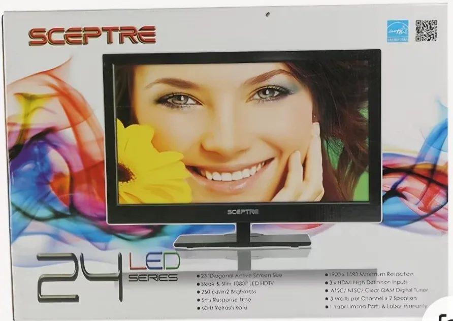 Sceptre 24" LED HDTV Monitor