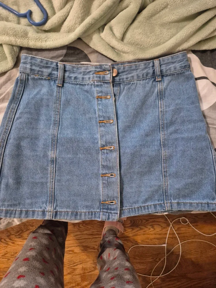 Forever 21 Denim Mini Skirt thumbnail