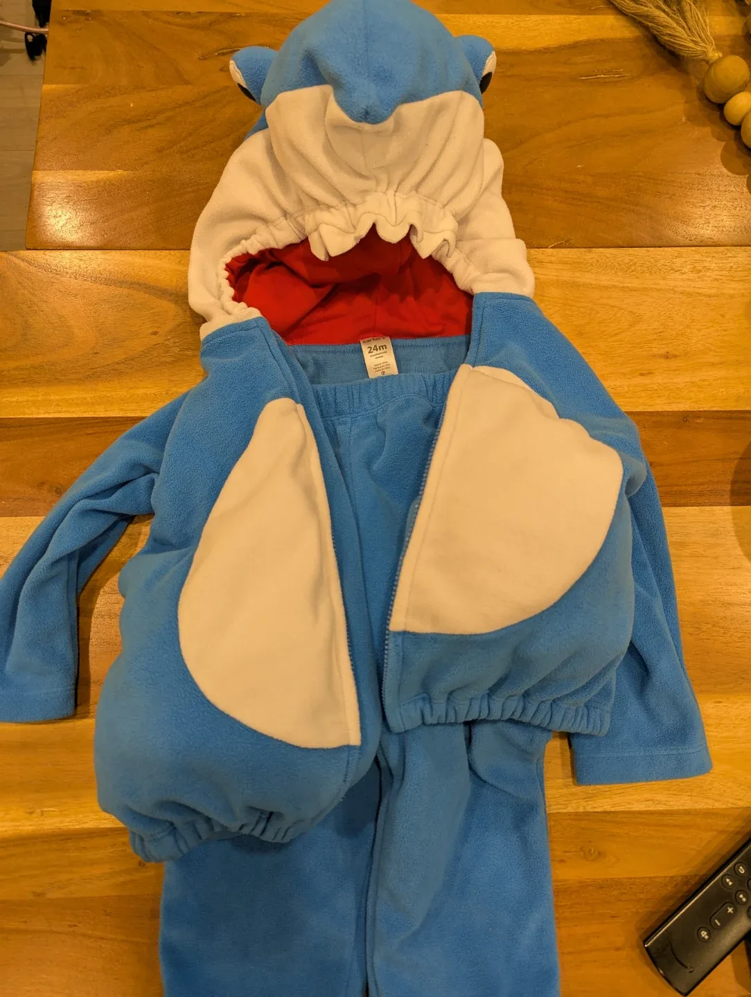 Baby shark Halloween costume for 24 month baby thumbnail