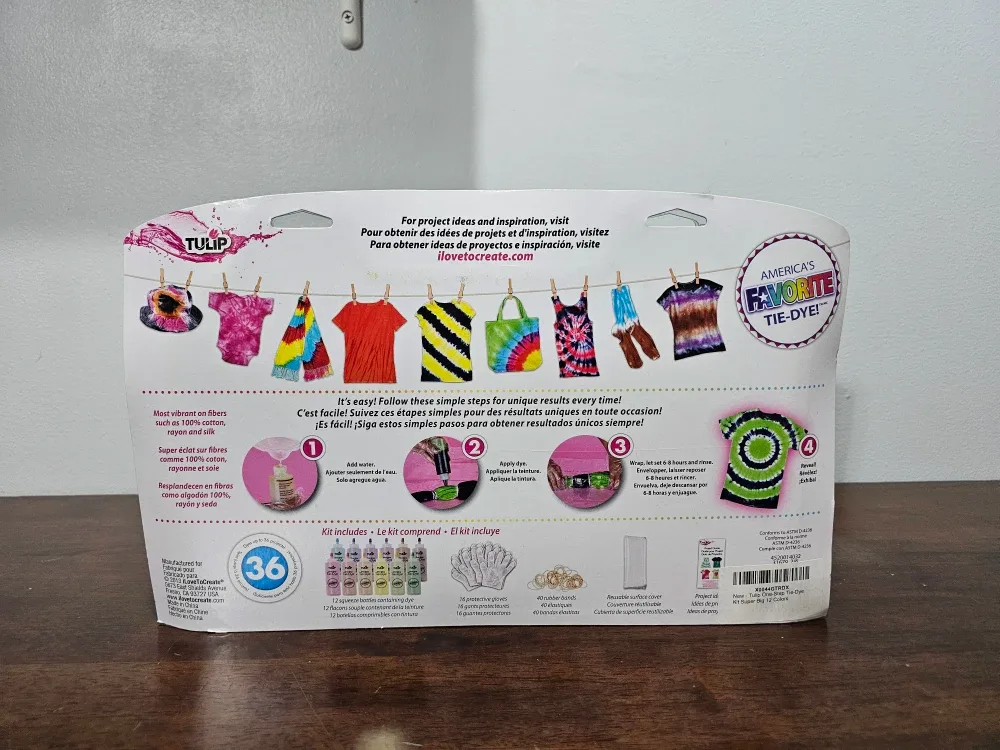 NEW Tulip One-Step Tie-Dye Kit - 12 Colors image indicator(2)