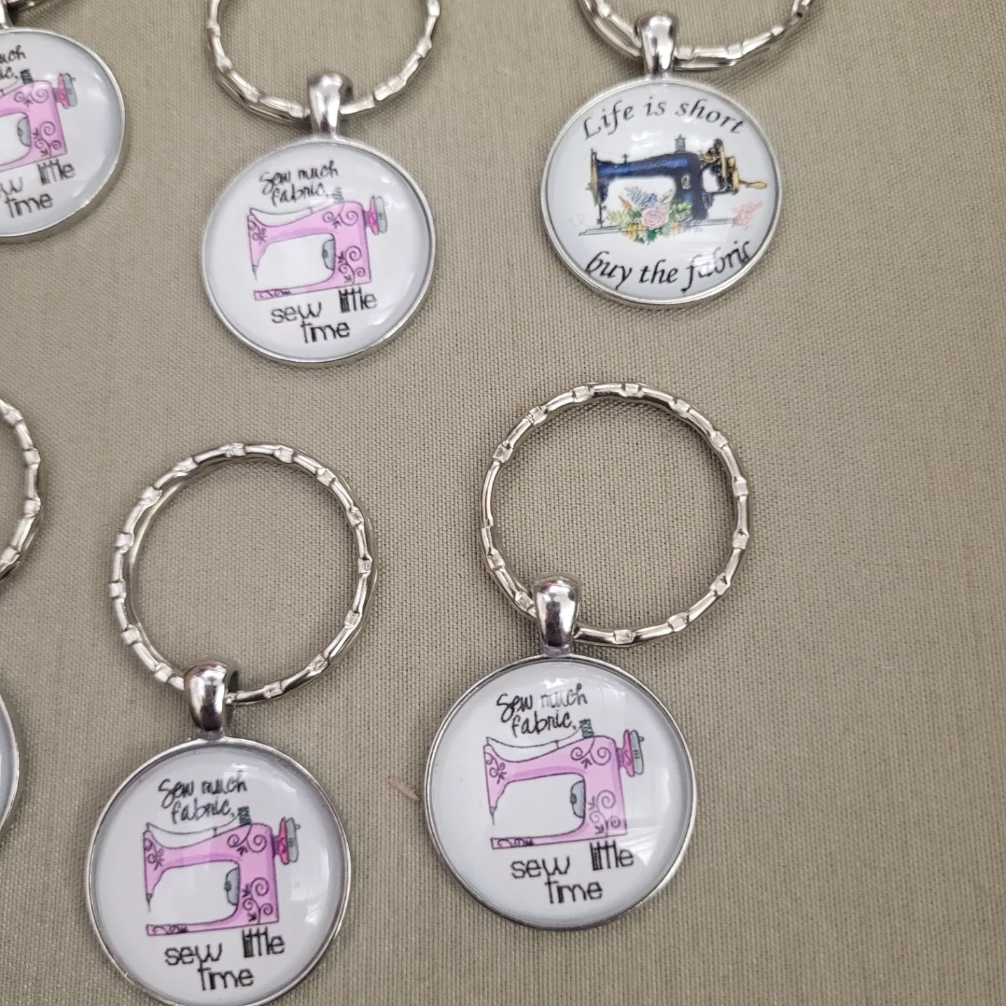 Sewing Keychains Brand New without Tags 3.00 or 2 for 5.00 image indicator(5)