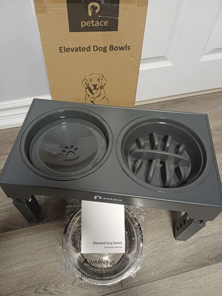 Petace Elevated Dog Bowls - Brand New in Box image indicator(2)