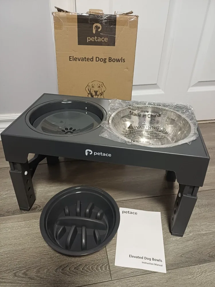 Petace Elevated Dog Bowls - Brand New in Box image indicator(8)