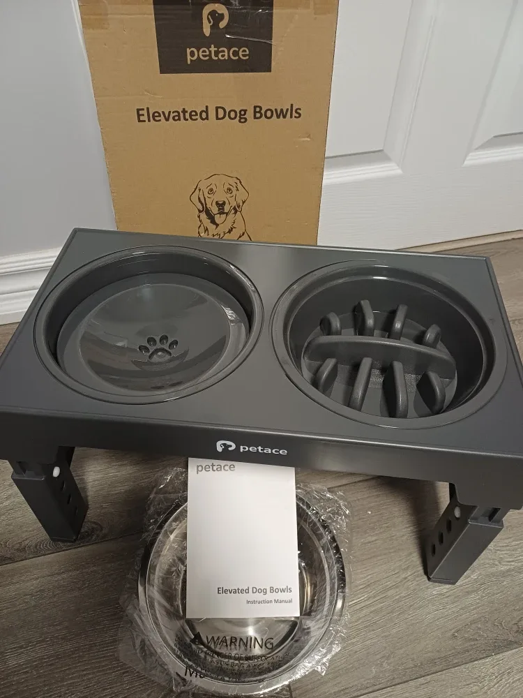 Petace Elevated Dog Bowls - Brand New in Box image indicator(10)