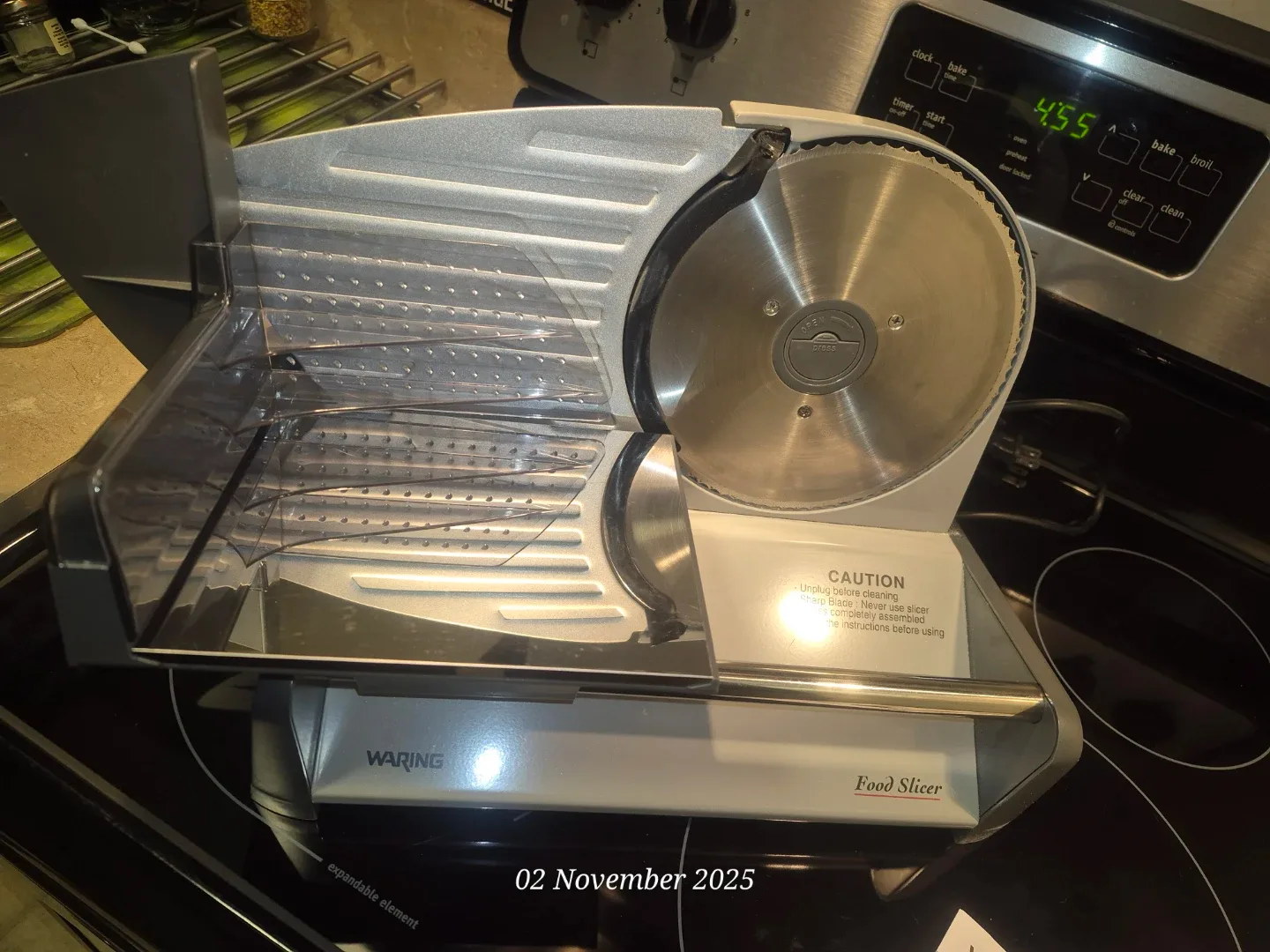 Waring Pro FS155 Food Slicer thumbnail