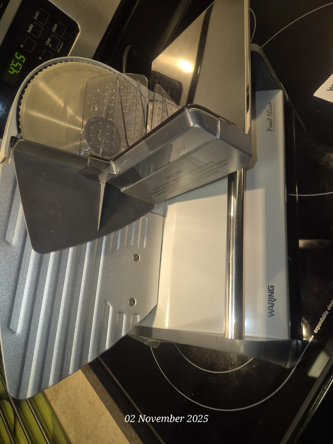 Waring Pro FS155 Food Slicer - photo 2