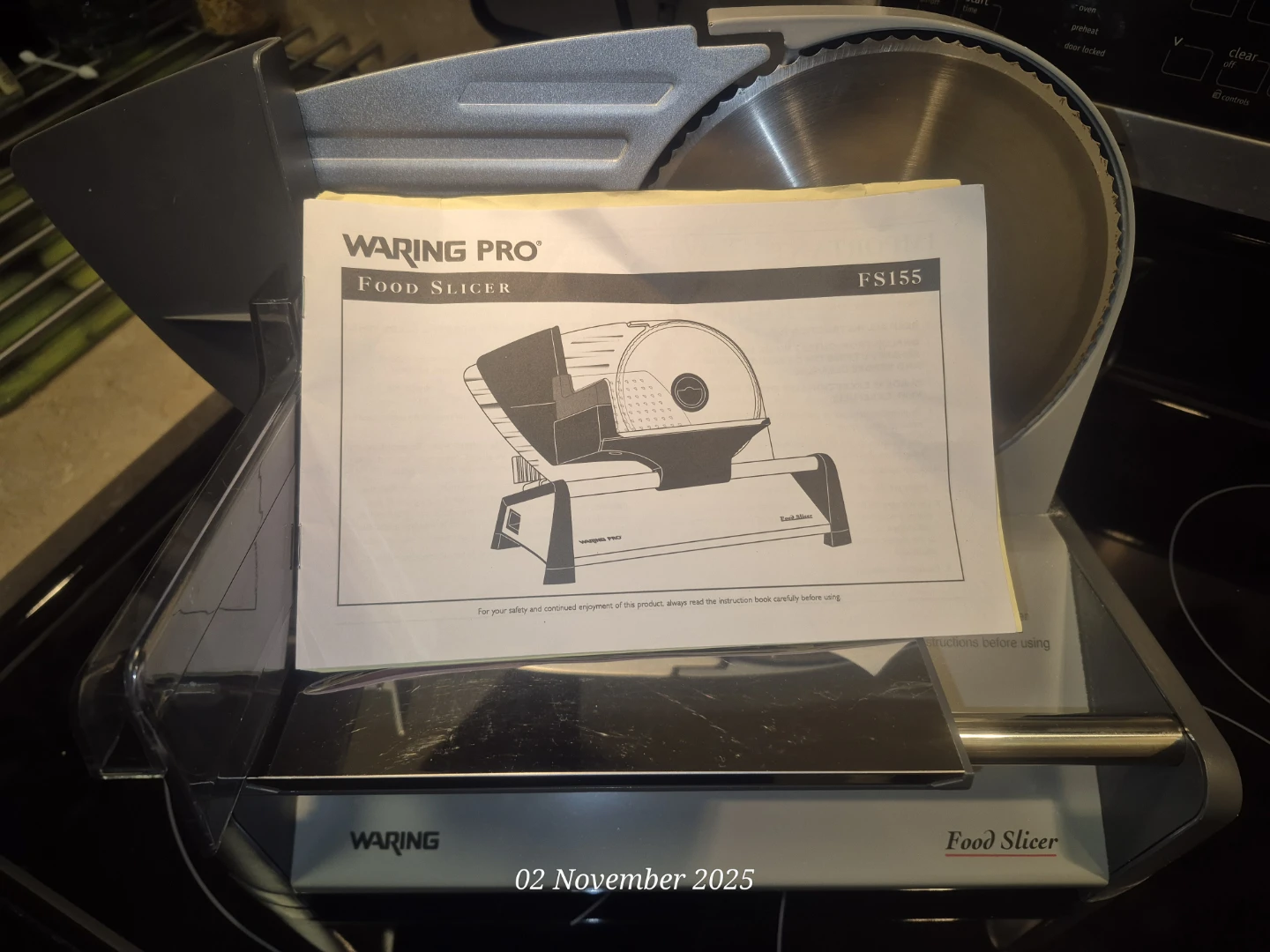 Waring Pro FS155 Food Slicer - photo 4