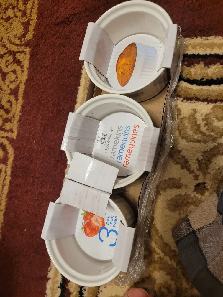 New Gryphonware Ramekins - Set of 3