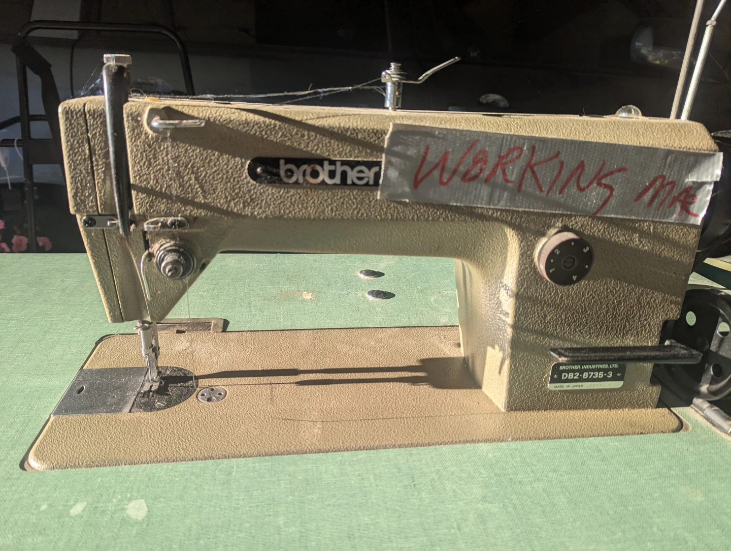 Brother DB2-B735-3 Industrial Sewing Machine