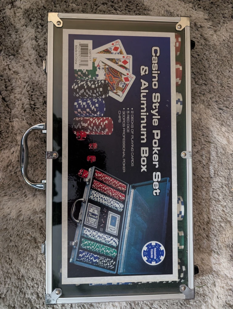 Poker Chips Like New - photo 3