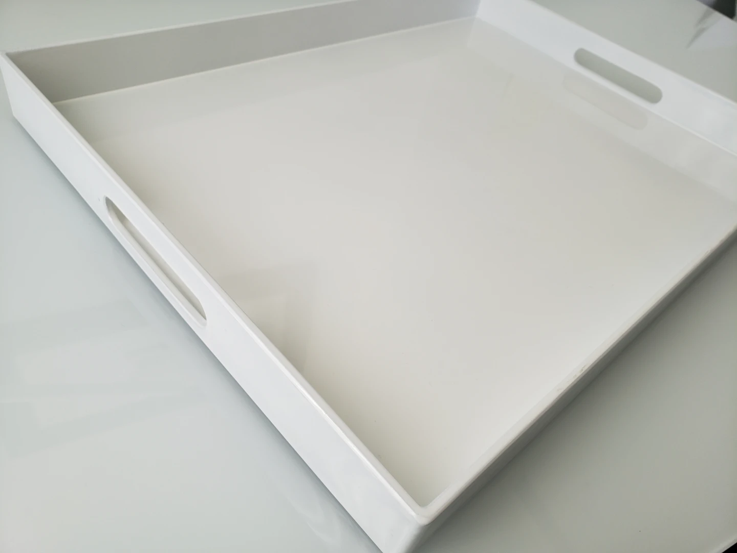 White Serving Tray