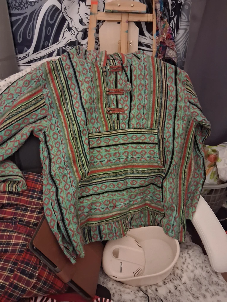 Handmade Nepal Cotton Hoodie - S/M