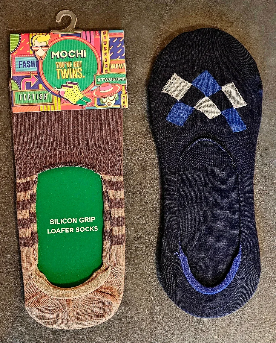 Mochi Men's Loafer Socks, Size 6-11 ✨️