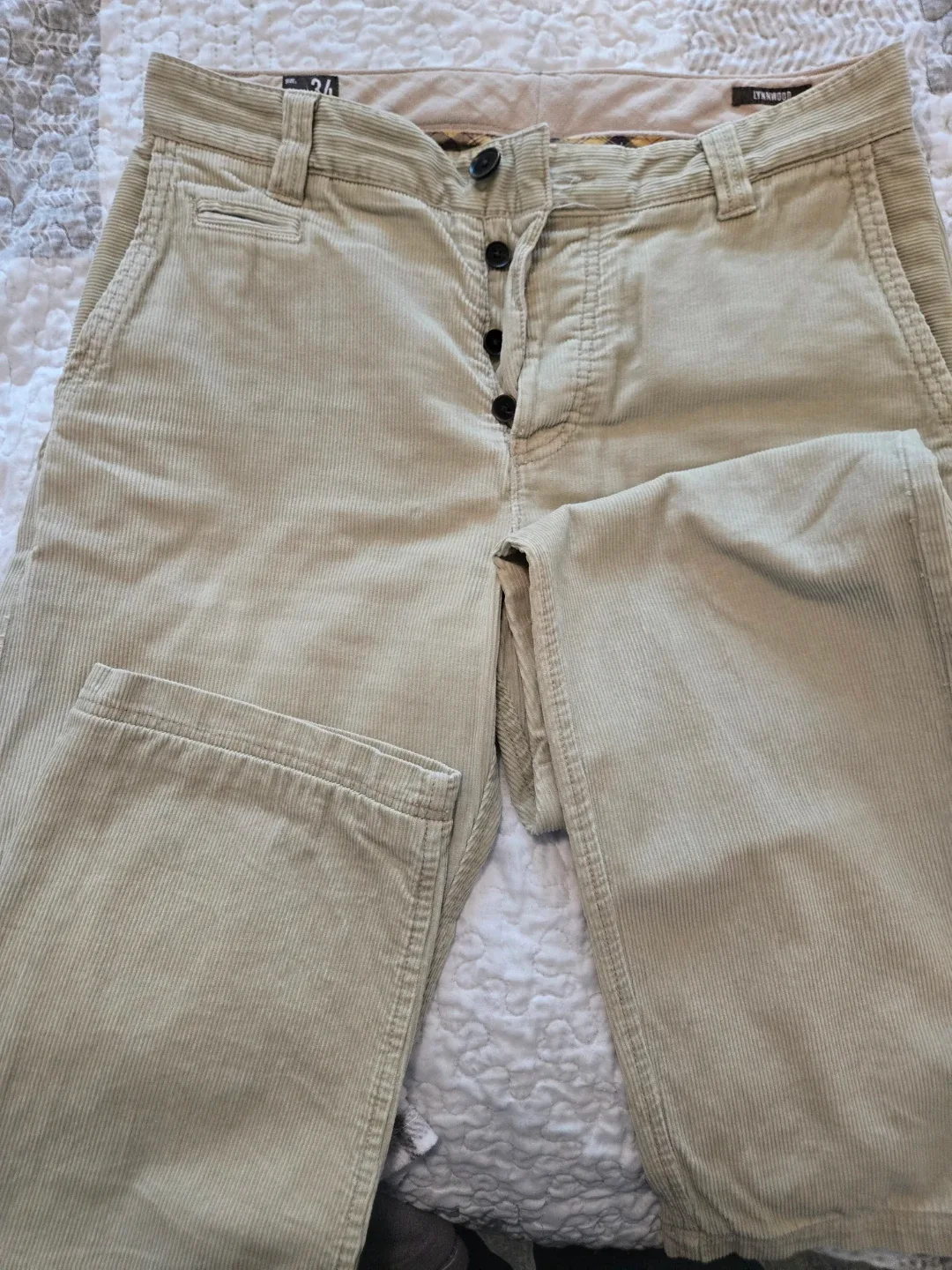 Lynnwood Corduroy Pants Size 34 🥕 thumbnail