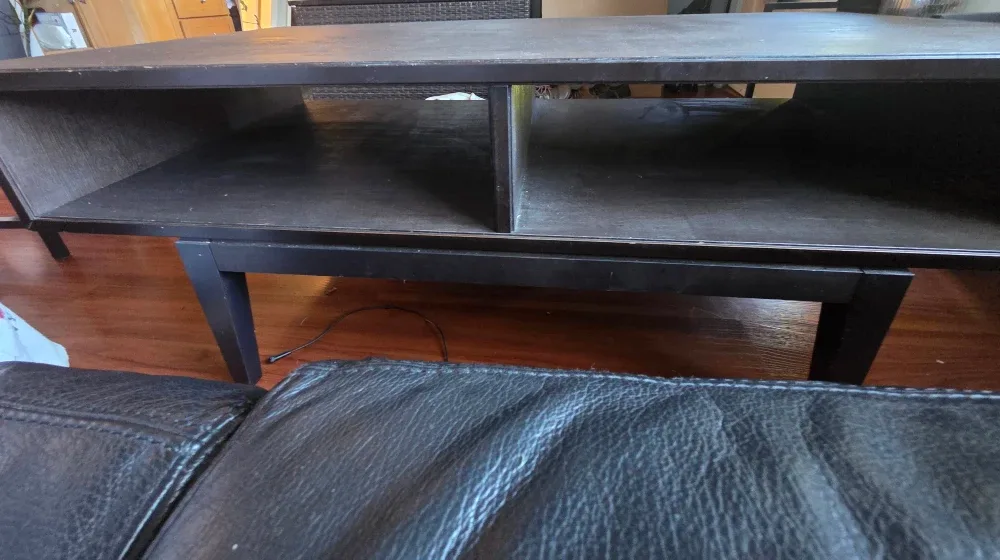 Dark Brown Coffee Table with Storage image indicator(3)