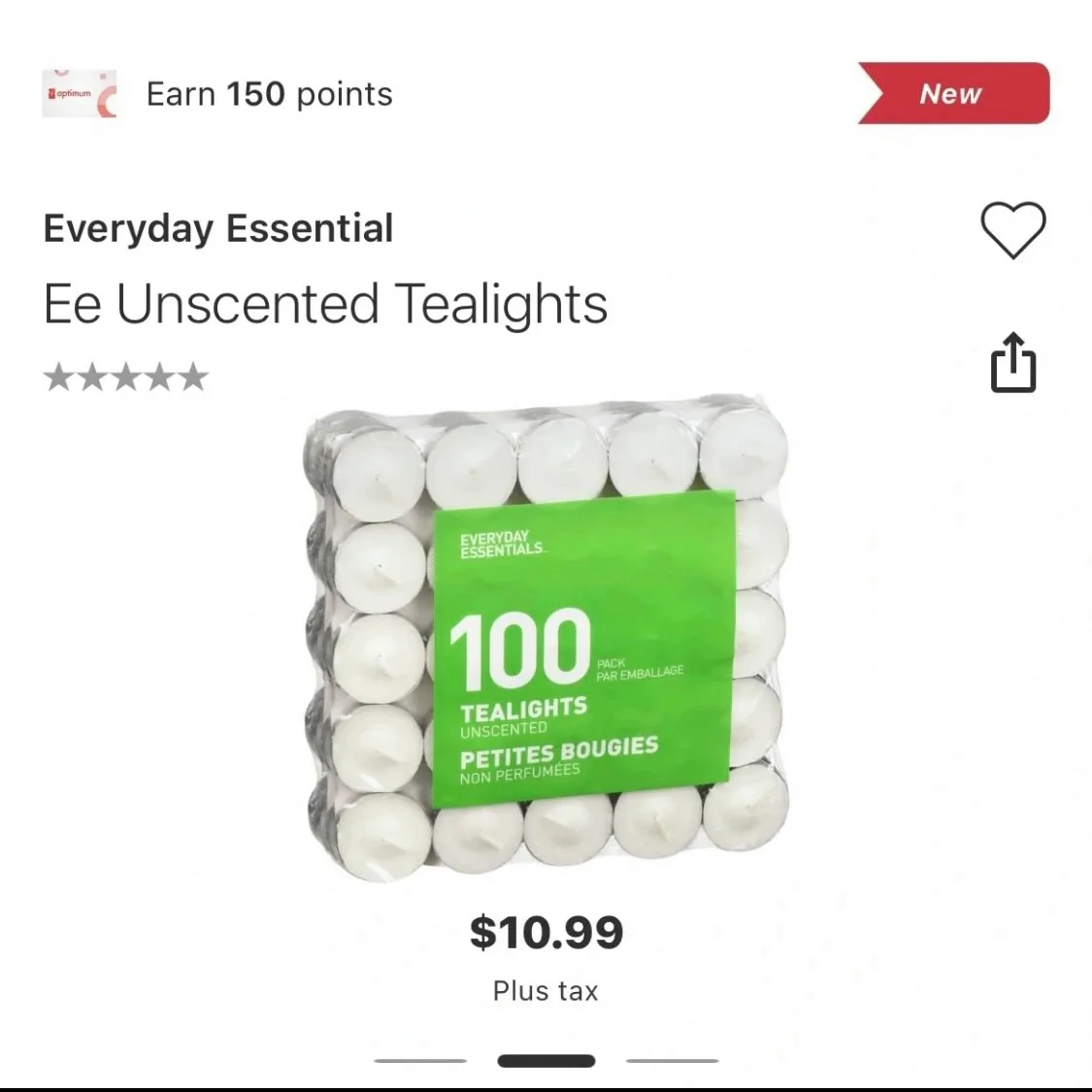 Tealight unscented candle x 200 image indicator(4)