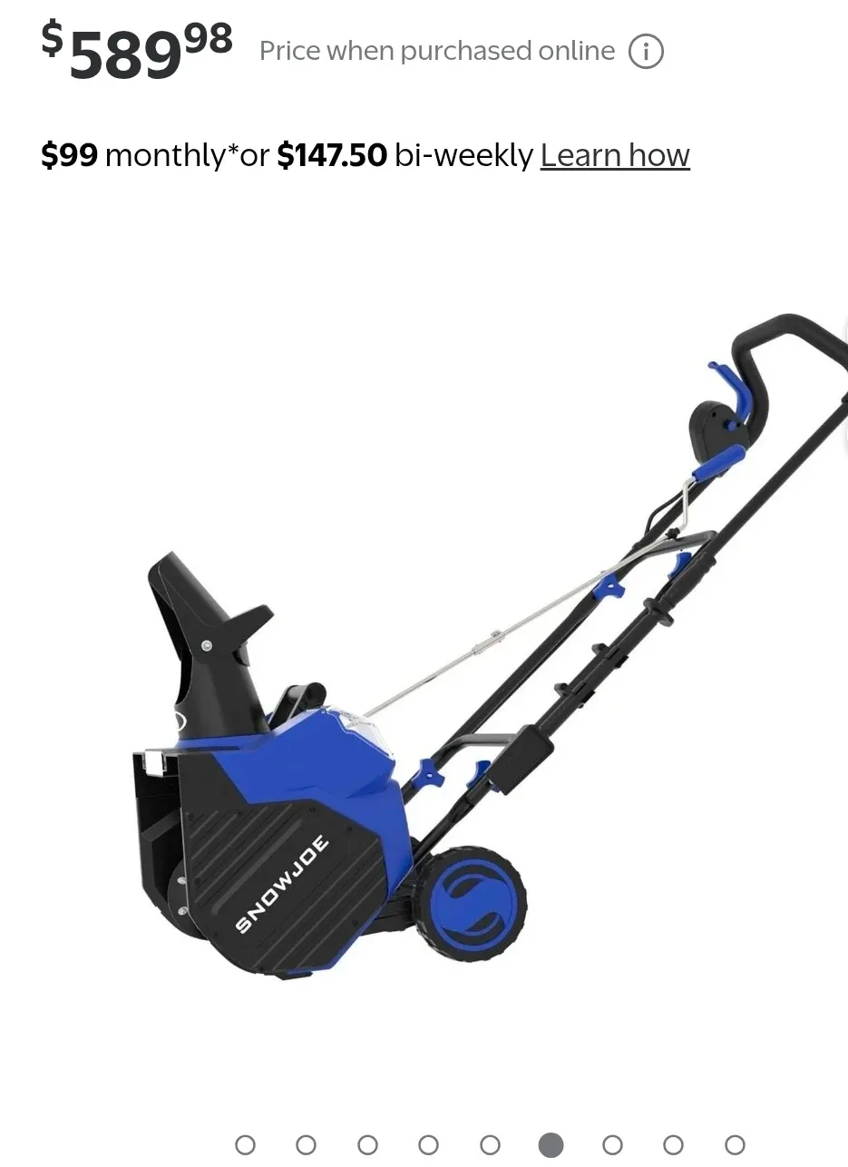 Snow Joe 48V Cordless Snow Blower image indicator(3)