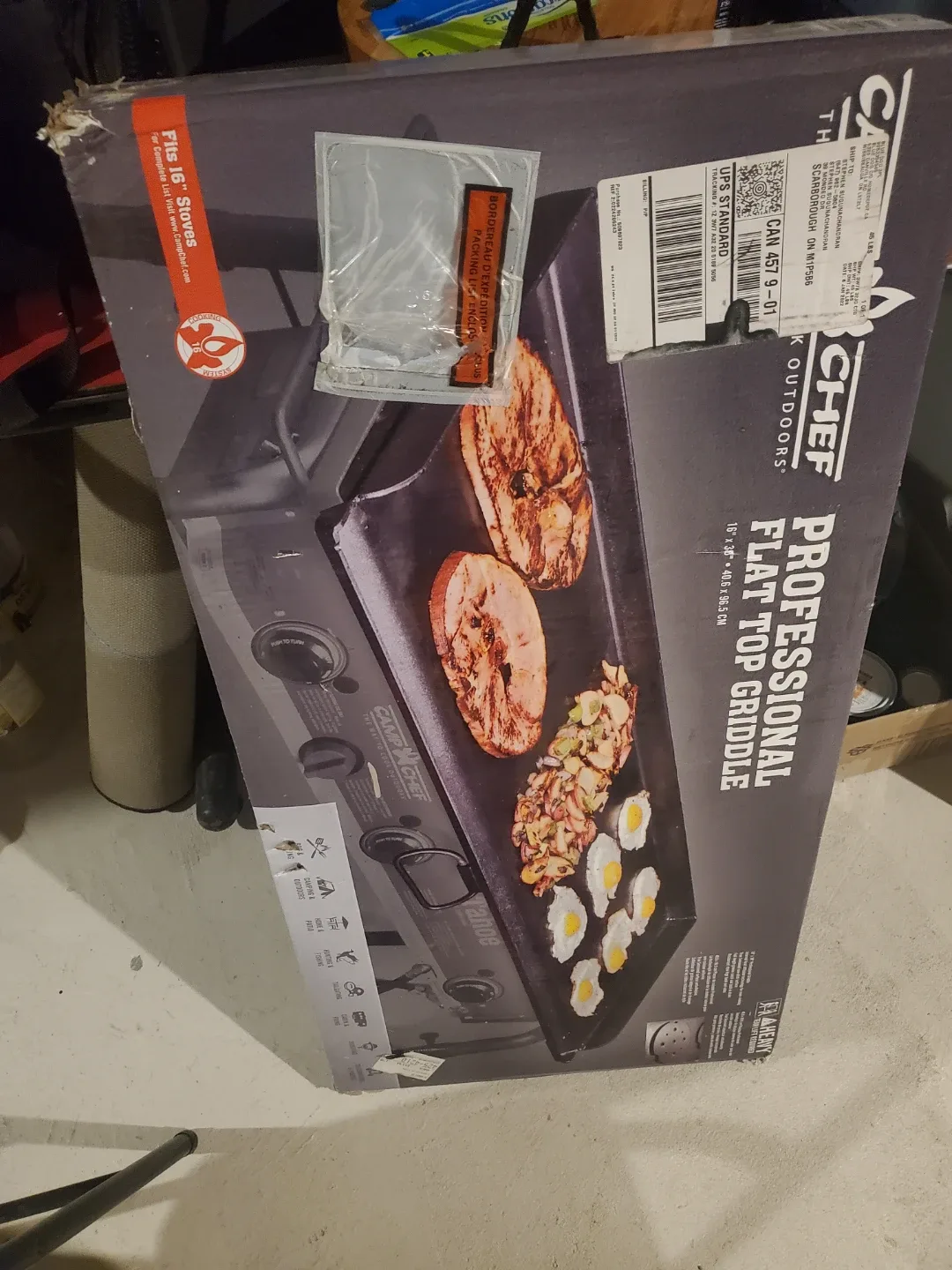 Camp Chef Professional Flat Top Griddle - New in Box! image indicator(3)