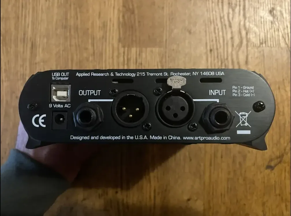 ART Tube MP Project Series Tube Preamplifier w/ USB image indicator(2)