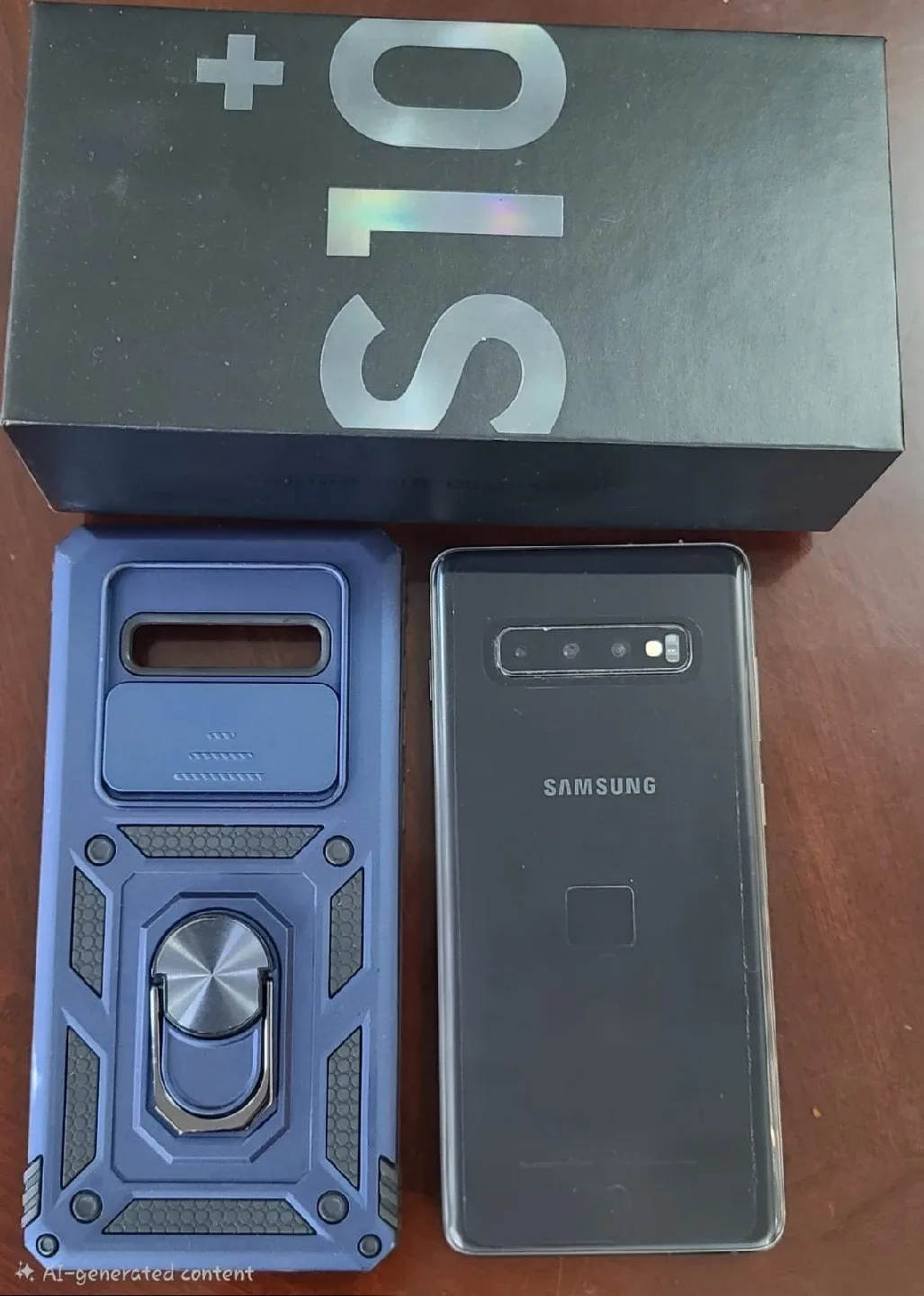 Samsung Galaxy S10+ with Box, Charger & Case image indicator(2)