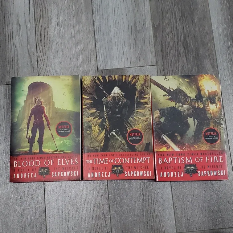 The Witcher Book Set: 1-3