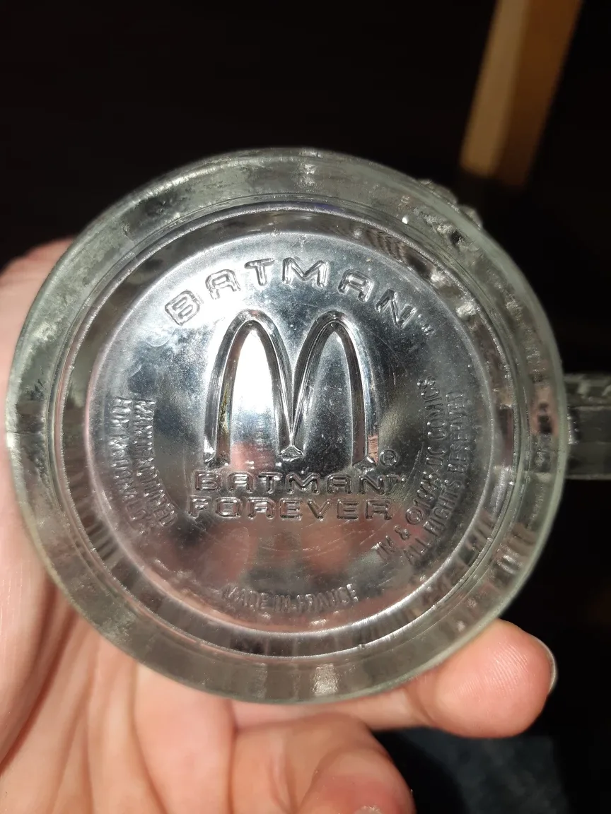 McDonald's Batman Forever Glass Mug image indicator(3)