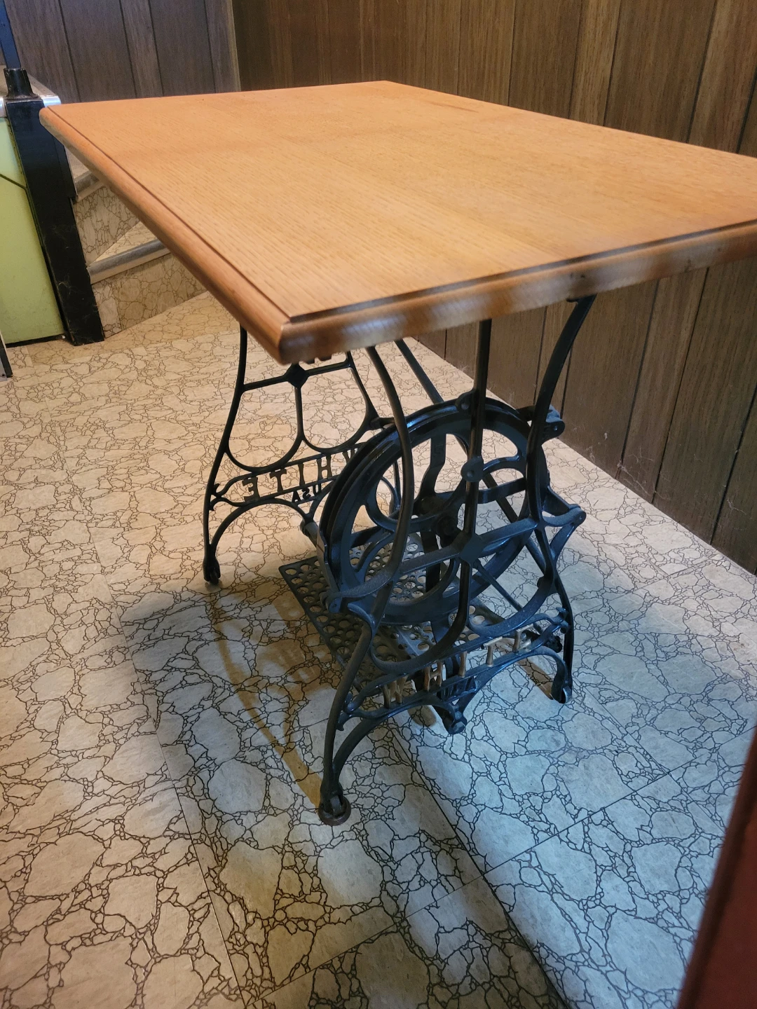 Vintage Singer Sewing Machine Table