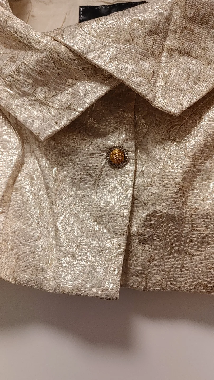 Gold Bolero Jacket size small image indicator(3)