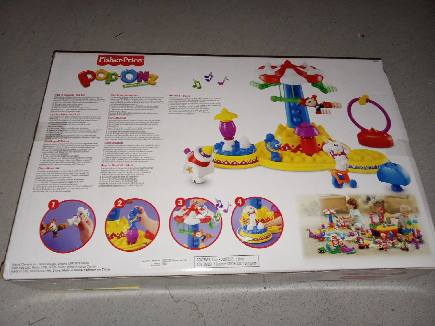 NEW Fisher-Price Pop-Onz Building System - Ages 1½+ - photo 2