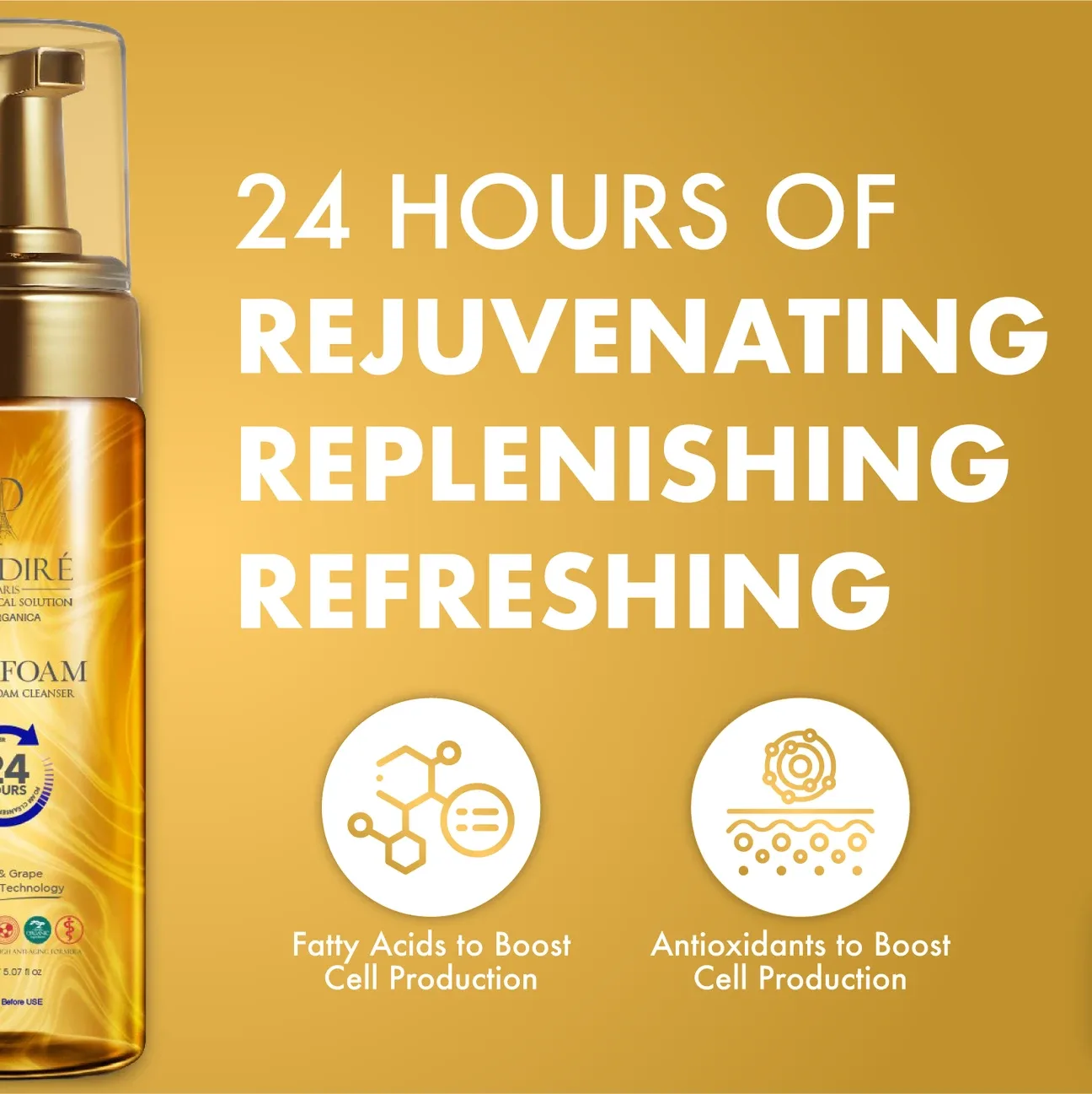 Prédire Lava Foam 24 Hours Foam Cleanser image indicator(5)