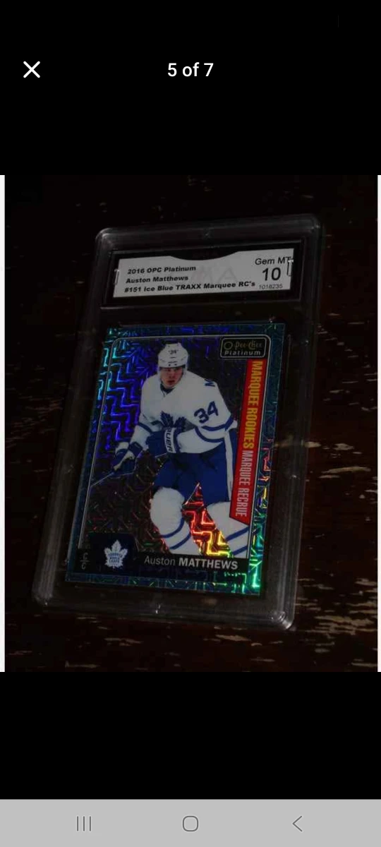 16/17 O-Pee-Chee, Ice Blue Traxx, Auston Matthews, Rookie - photo 5