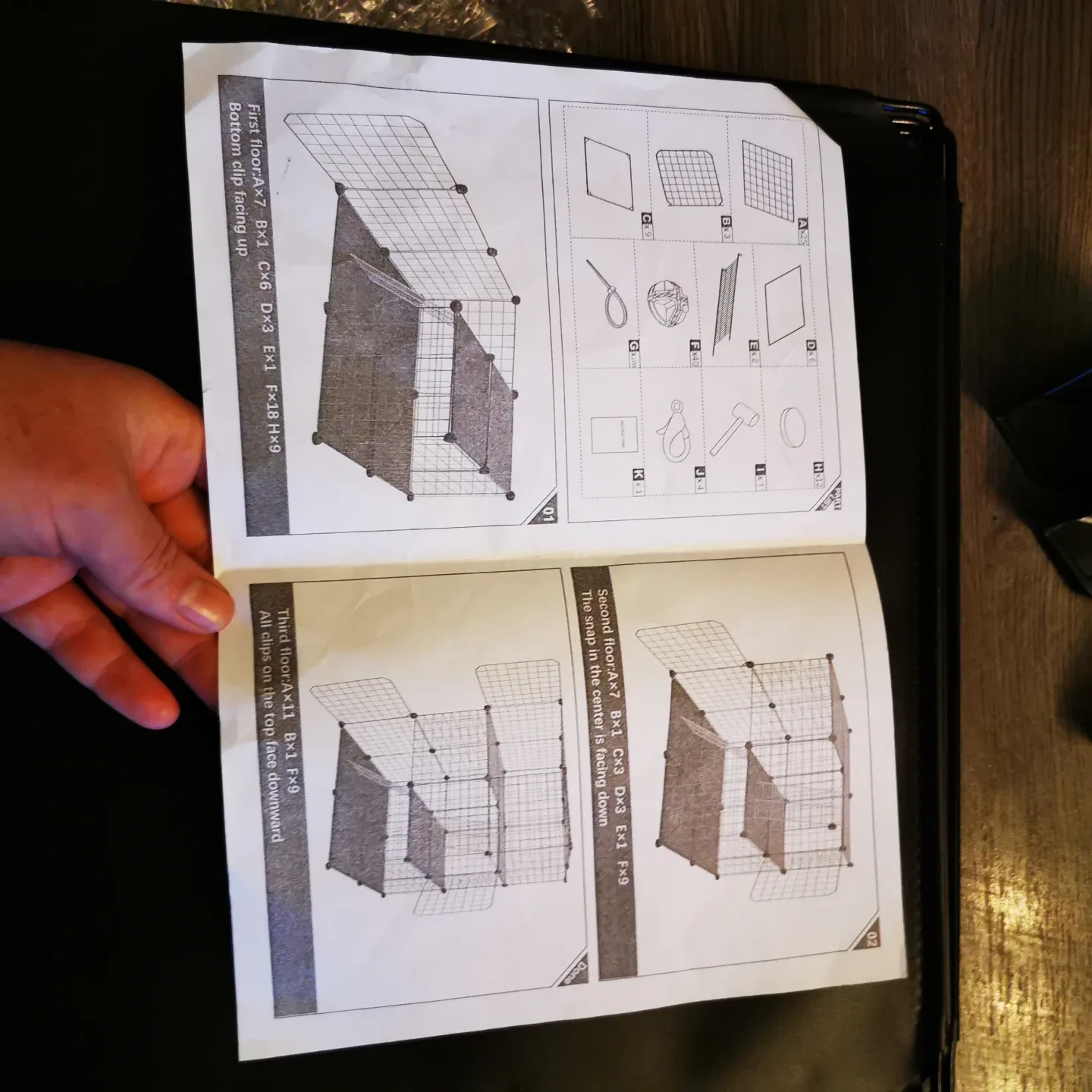 small animal 3 tier play pen image indicator(2)